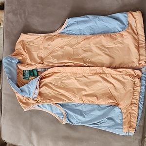Ll Bean Womens sleeveless Windbreaker Vest sz M